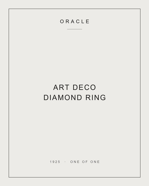 Art Deco Diamond Ring