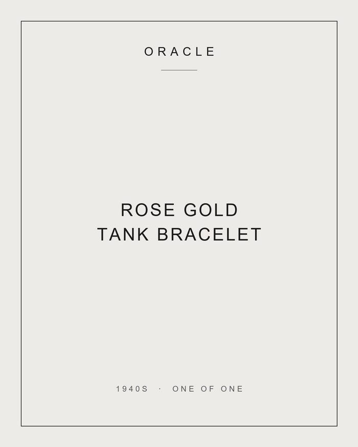Rose Gold Tank Bracelet