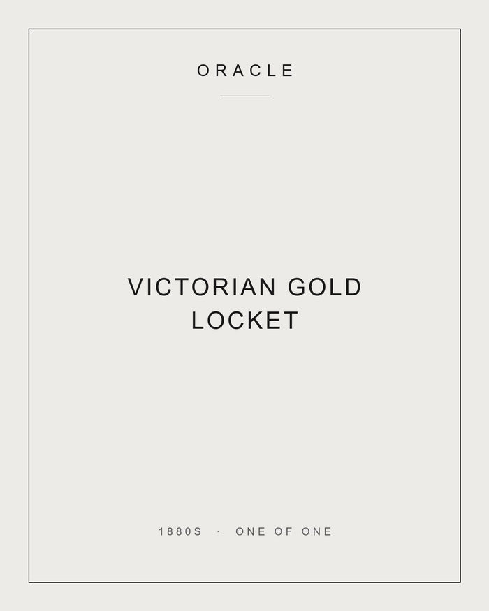 Victorian Gold Locket
